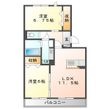 サンライズ末広の間取図
