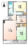 花ノ木パークハイツの間取図