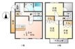 デタッチドハウスの間取図