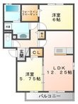 グラン ジュール Aの間取図