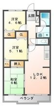 コンフォート末広の間取図