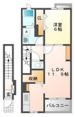 セレノF Ⅱの間取図