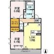 PETRA COURT B棟の間取図