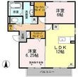 ボナール東野の間取図