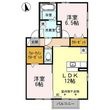 パインフラットの間取図