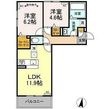 D-room 森本の間取図