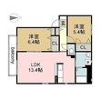 一宮市浅井町小日比野字大萩の間取図