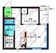 アークス黒田古城の間取図