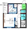 アークス黒田古城の間取図