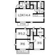 一宮市下沼町戸建の間取図