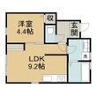 リーブルファイン今伊勢町2号棟の間取図