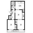 ヴィラナリー尾西1号棟の間取図
