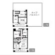 モアグレース住吉Ⅲの間取図