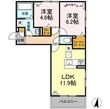 D-room 森本の間取図