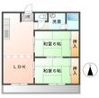 写真：各務原市鵜沼羽場町５丁目 2階232の間取図