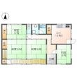 美濃加茂市加茂野町稲辺の間取図