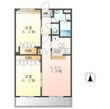 グリーンヒルズの間取図
