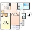 YMハウス北野 F棟の間取図