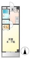 春里壱番館の間取図