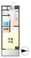 サンハイツオオイケの間取図