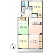 本山マンションの間取図