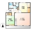 名古屋市名東区社が丘2丁目の間取図