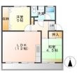 名古屋市名東区社が丘2丁目の間取図