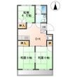 名古屋市名東区一社2丁目の間取図