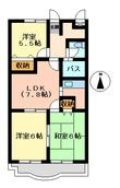 名古屋市名東区牧の原１丁目の間取図