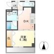 ボヌメゾン見附の間取図
