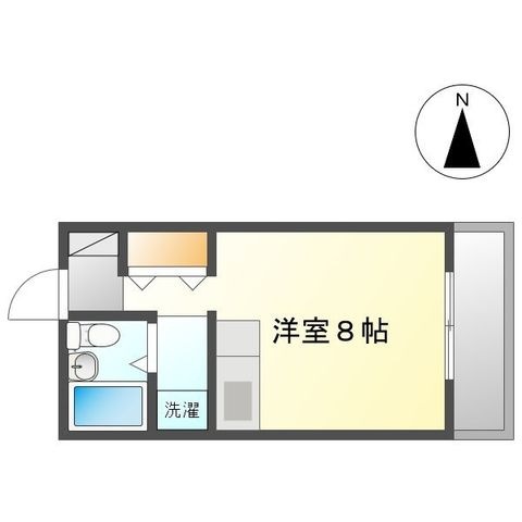 拡大写真:名古屋市名東区高社1丁目 2階201の間取り