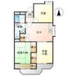 名古屋市名東区一社4丁目の間取図