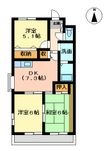 写真：名古屋市名東区社台１丁目 3階A303の間取図