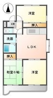 ハイウッドの間取図