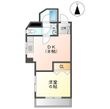スカイル白川の間取図