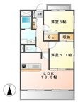 ラトゥール一社の間取図