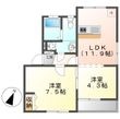 富士見台コープの間取図