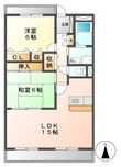 グランデージ竹越の間取図