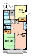 名古屋市名東区猪子石２丁目の間取図