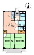 名古屋市名東区猪子石２丁目の間取図