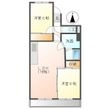 名古屋市名東区一社3丁目の間取図