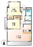 リアン東山の間取図