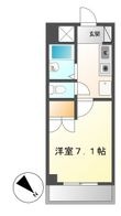 Kコート観月の間取図