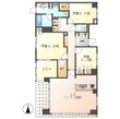 レザンドール東山元町の間取図