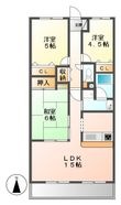 クレストヒルズ東山の間取図