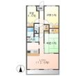 クレストヒルズ東山の間取図