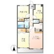 ベルメゾン花筐の間取図