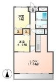 名古屋市名東区一社4丁目の間取図