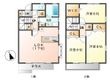 イーストサイドコテージの間取図