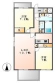 覚王山グラシオンの間取図